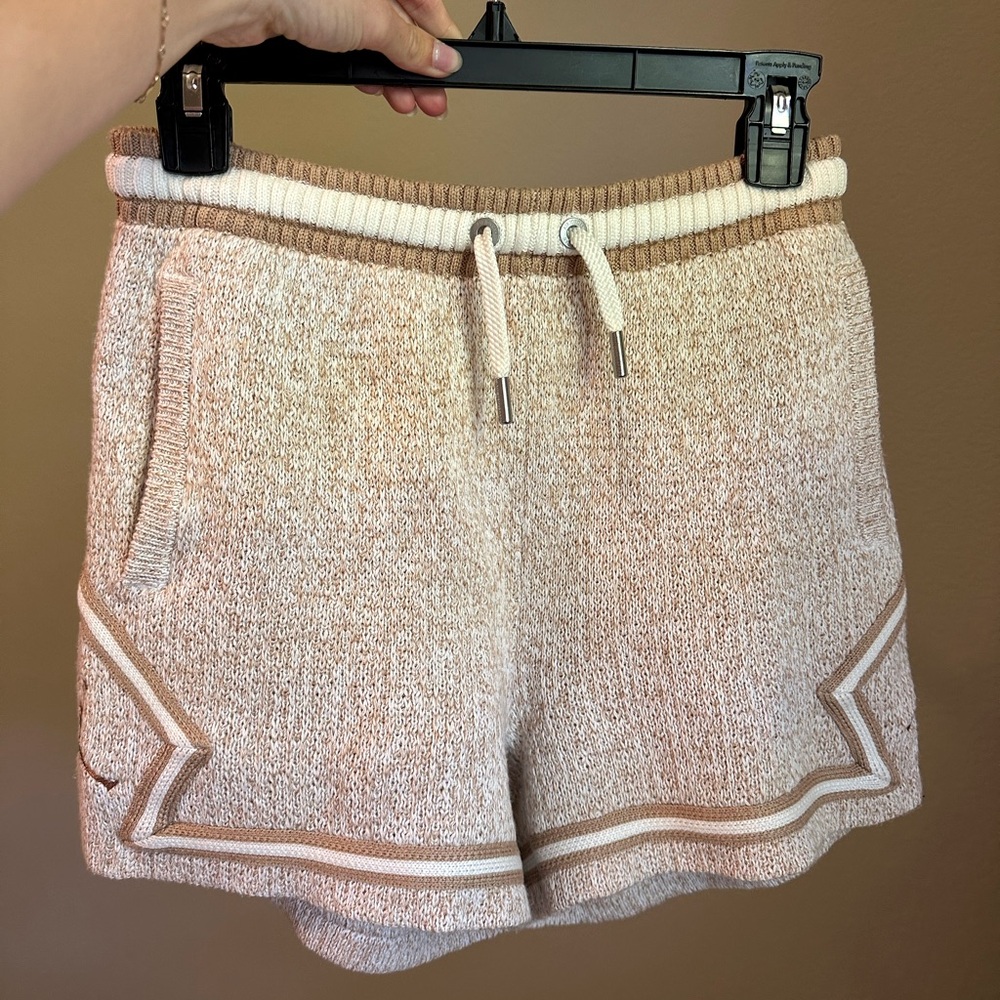 AIR JORDAN Nike Knit Shorts, Size XS